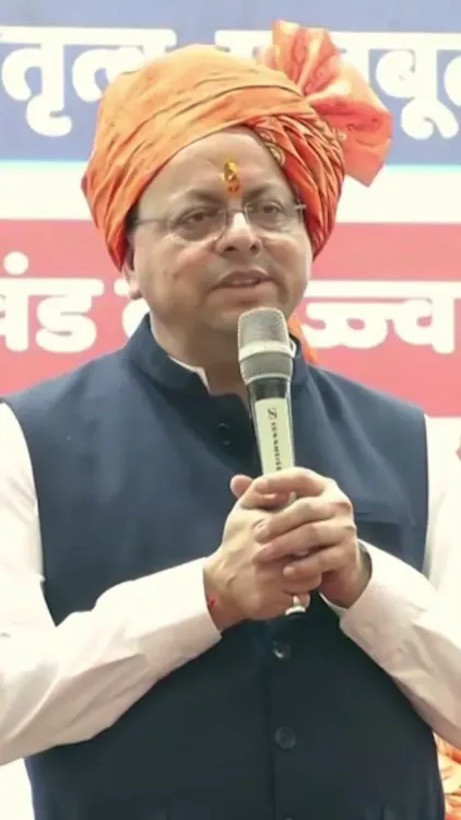 CM Dhami Invokes Sanatan Values, Backs Modi's Faith in Youth