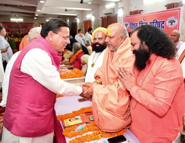 CM Dhami Invokes Sanskrit Maxim on Dharma in Post
