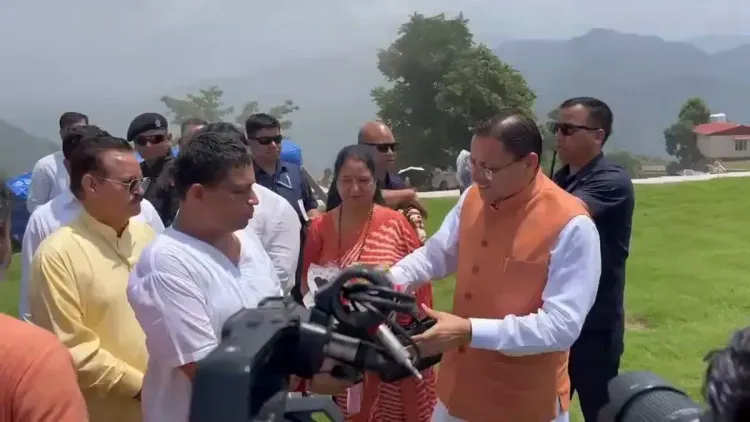 CM Dhami joins Harela tree plantation drive in Pauri Garhwal