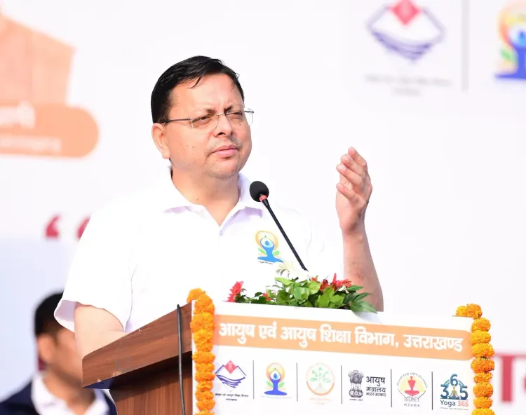 CM Dhami joins Run for Yoga on 12th International Yoga Day