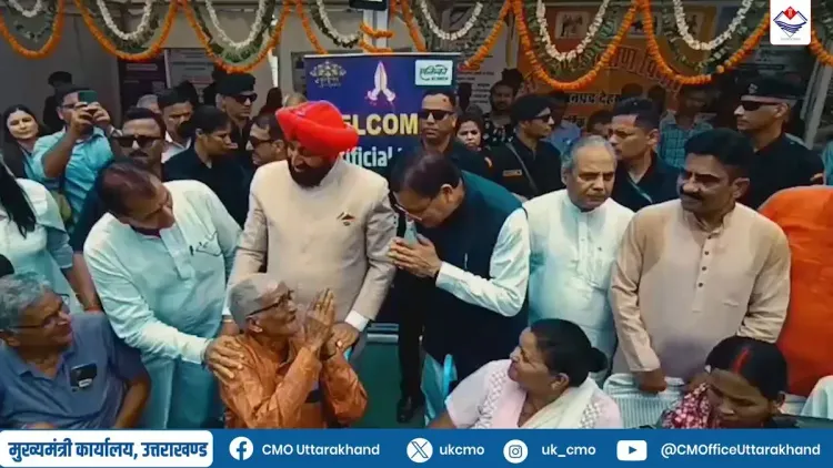 CM Dhami Joins Seva Pakhwada Drive in Rishikesh