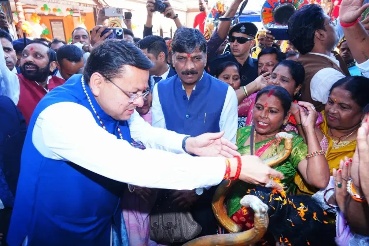 CM Dhami joins Valmiki Prakatotsav procession in Dehradun