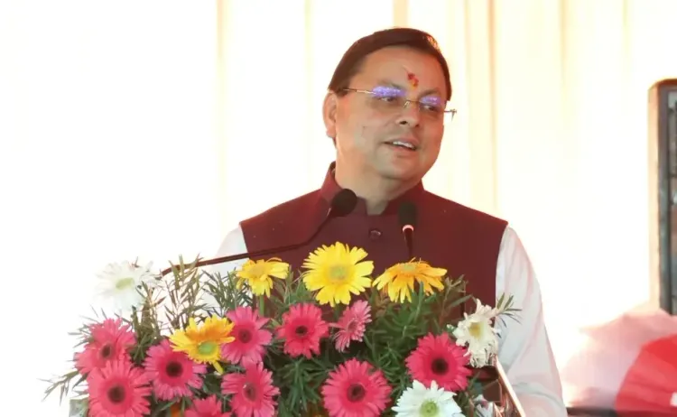 CM Dhami Launches ₹100 Crore Projects in Nainital