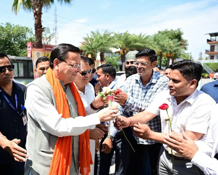 CM Dhami launches Rs 29.78 crore projects at Rishikesh mayors' meet