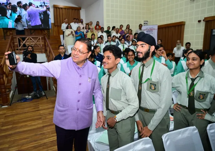 CM Dhami Launches Youth Portal, Essay Contest for Uttarakhand Students