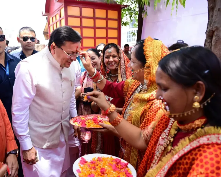 CM Dhami Lays Foundation of Rs 6.75 Cr Media Centre in Haldwani