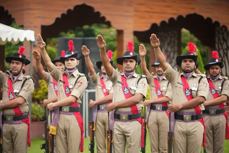 CM Dhami leads Independence Day oath at Uttarakhand state event