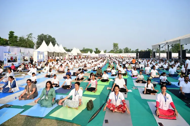 CM Dhami Leads Uttarakhand in International Yoga Day 2026
