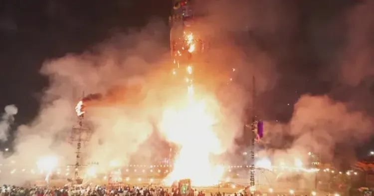 CM Dhami live-streams Dussehra Mahotsav at Dehradun's Parade Ground