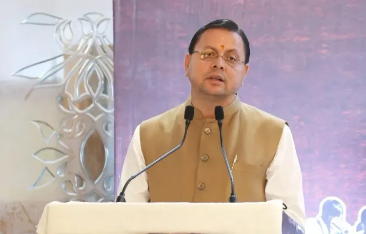 CM Dhami Marks 1975 Emergency Anniversary, Honours Democracy Fighters
