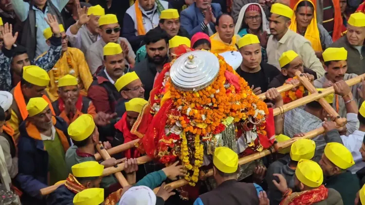 CM Dhami Marks Nanda Devi Doli Yatra's Successful Conclusion