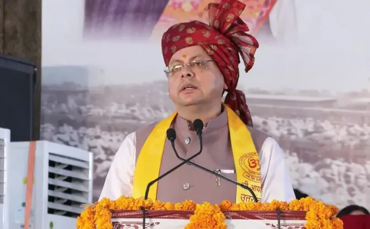 CM Dhami Marks Partition Horrors Day With Sombre Reflection