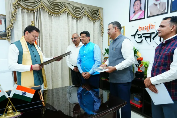 CM Dhami meets EEPC chief, eyes more investment in Uttarakhand