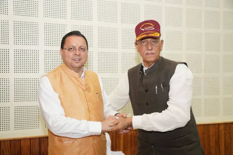 CM Dhami Meets MLAs, Veterans on Uttarakhand Development