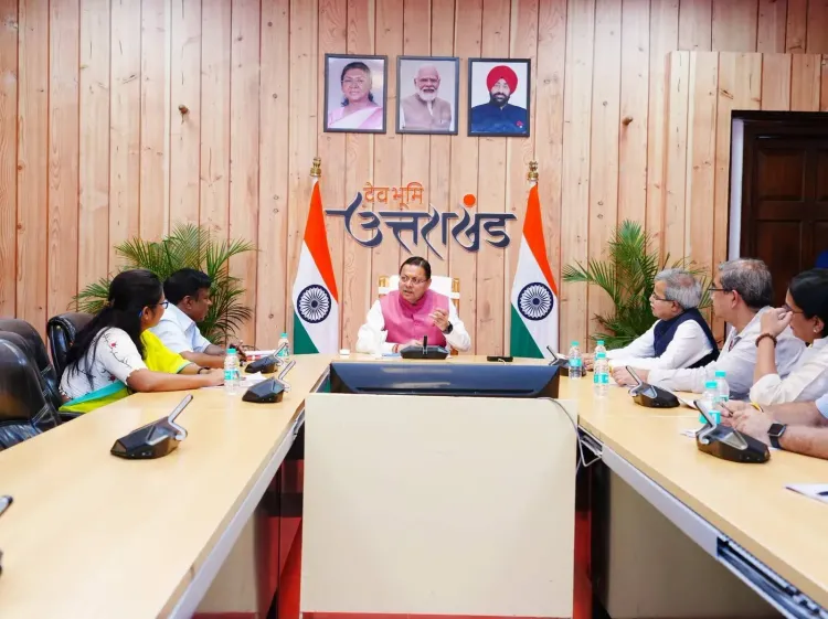 CM Dhami Meets Railway Board Chief on Uttarakhand Rail Push