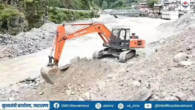 CM Dhami Orders Ground Survey of Syana Chatti Disaster Zone