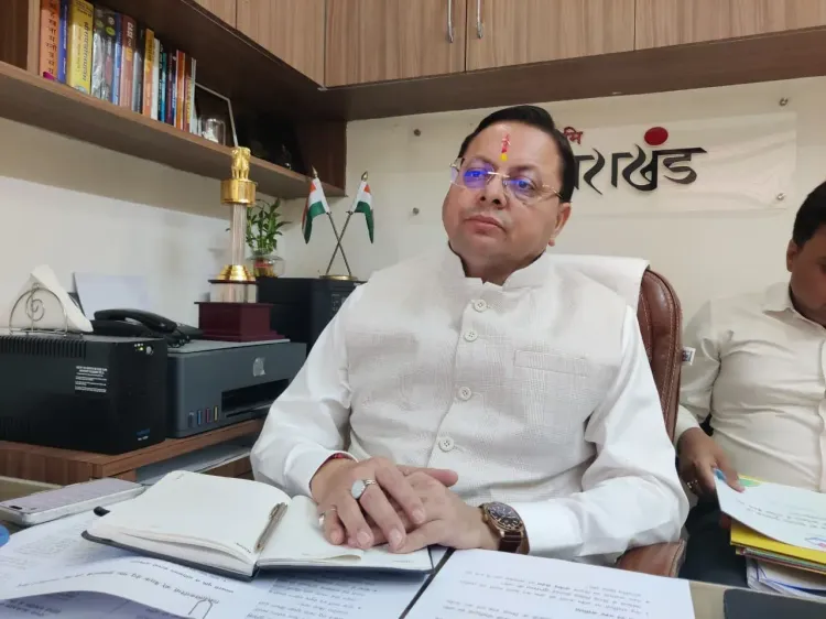 CM Dhami Reviews Monsoon Prep, Char Dham Security with DMs