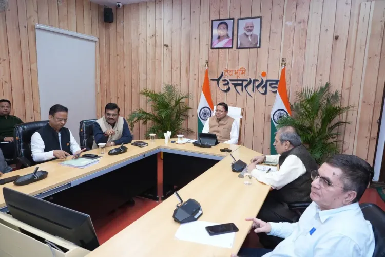CM Dhami Reviews UPCL, PTCUL Finances; ₹539 Cr Govt Dues Flagged