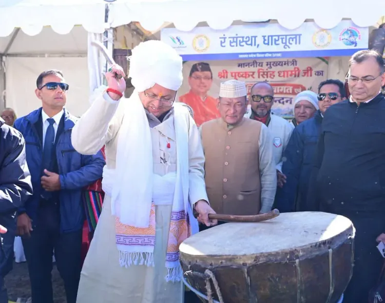 CM Dhami runs Adi Kailash ultramarathon, announces 100-mile Himalayan race