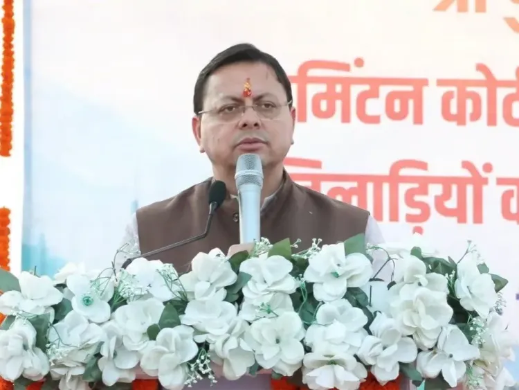 CM Dhami: Saving Youth From Drugs Is Our Collective Duty
