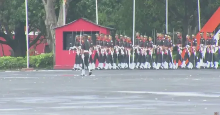 CM Dhami Shares Live Coverage of IMA Passing-Out Parade