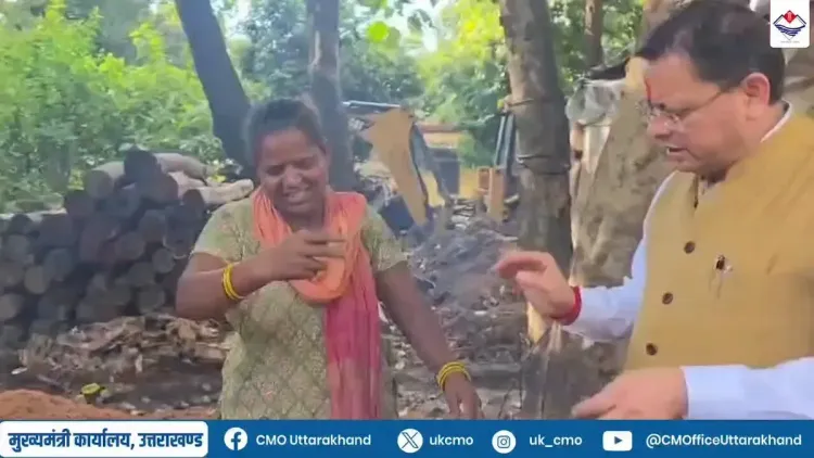 CM Dhami stops roadside in Udham Singh Nagar for corn, citizen feedback