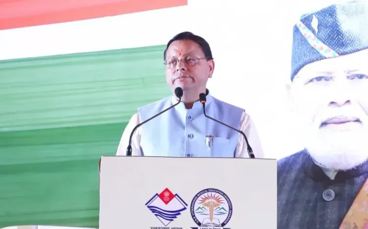 CM Dhami Tells Medical Students: You Are Uttarakhand's Future