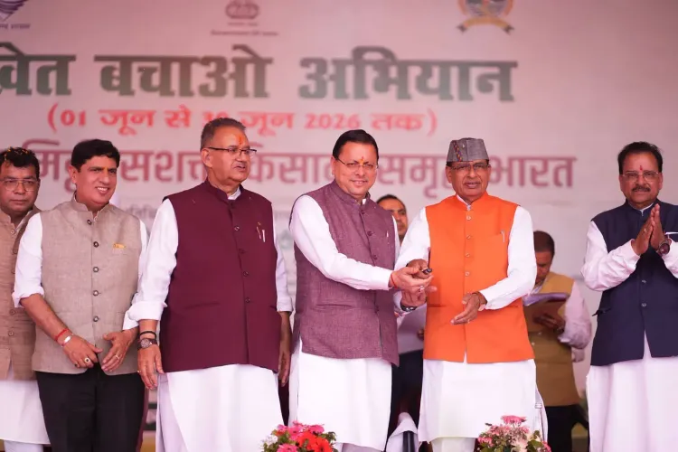 CM Dhami Thanks Union Minister, Champions Organic Farming in Uttarakhand
