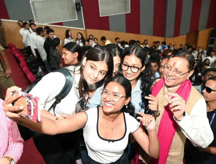 CM Dhami unveils library, lab and community radio for Uttarakhand students
