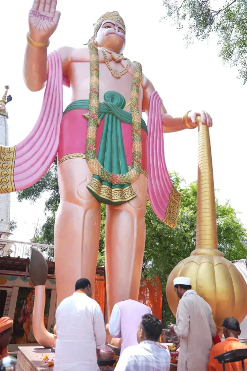 CM Dhami Unveils Mahadev & Bajrangbali Statues in Khatima