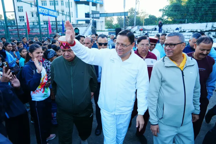 CM Dhami Unveils Sports, PRD, Youth Pledges on Unity Day
