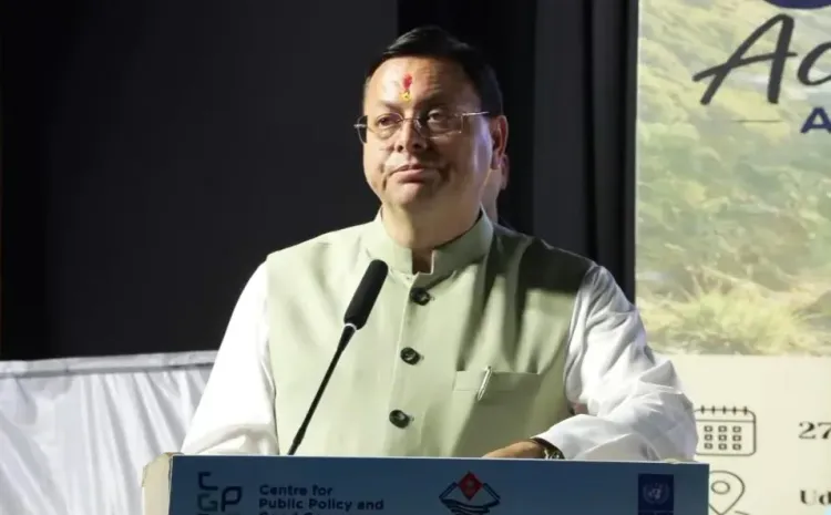 CM Dhami: Uttarakhand's SDG Index top rank proves policies on right track