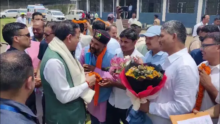 CM Dhami visits Gopeshwar, thanks Chamoli residents for warm welcome