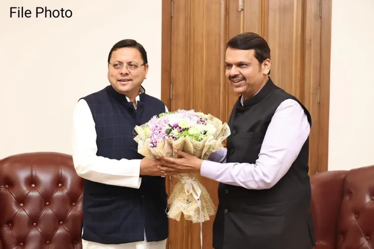 CM Dhami Wishes Maharashtra CM Fadnavis on Birthday