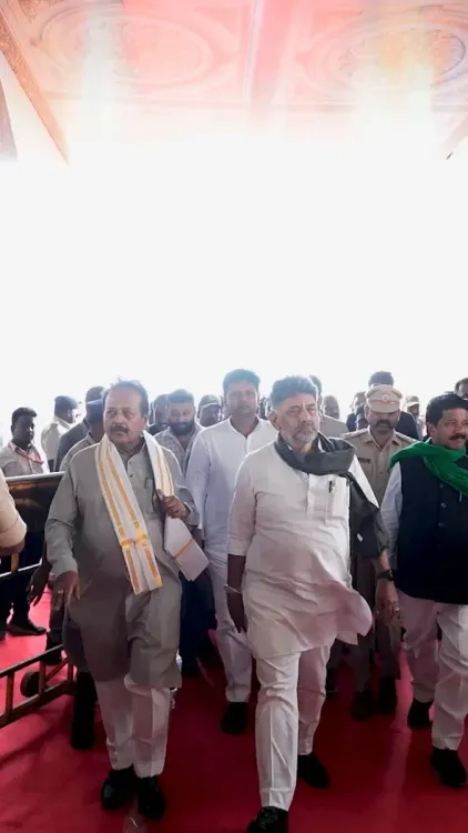 CM DK Shivakumar Credits Bhadra Water Release for Farmer Welfare