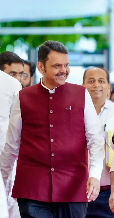 CM Fadnavis Arrives at Vidhan Bhavan for Monsoon Session 2026