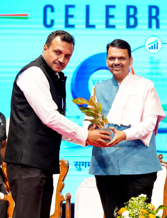 CM Fadnavis at 9th GST Day Celebrations in Mumbai