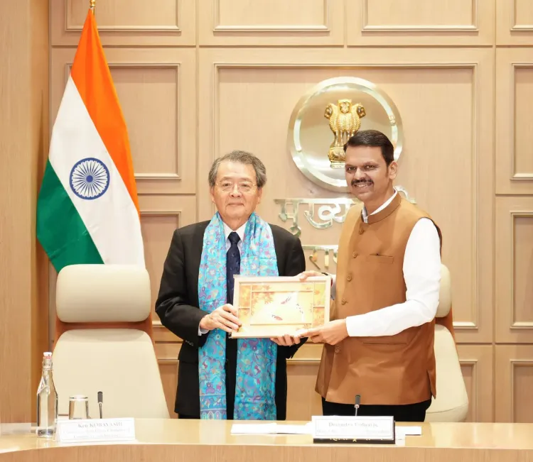 CM Fadnavis Courts Japanese Investment in Mumbai Meet