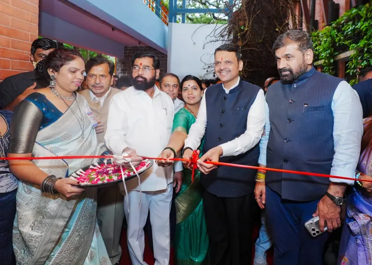 CM Fadnavis, DCM Shinde Inaugurate Renovated Anna Bhau Sathe Theatre