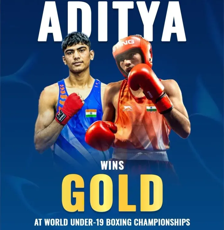 CM Fadnavis Hails Aditya's Gold at U19 World Boxing 2026