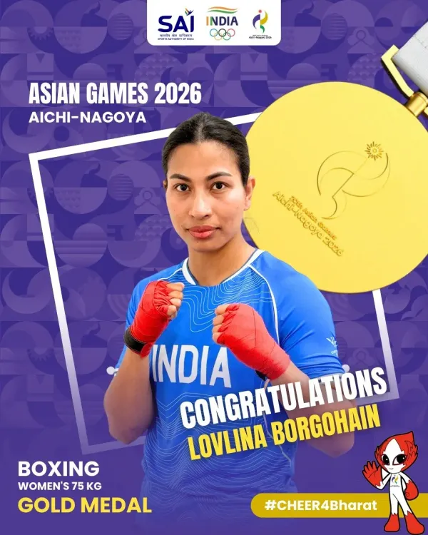 CM Fadnavis Hails Lovlina's Asian Games 2026 Boxing Gold