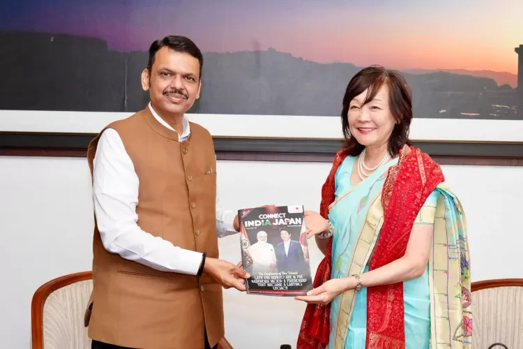 CM Fadnavis Hosts Akie Abe at Mumbai's Varsha, Celebrates India-Japan Bonds