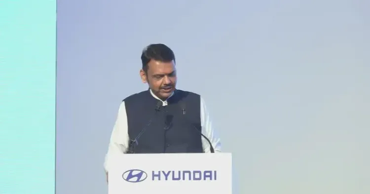 CM Fadnavis inaugurates Hyundai Motor India's Pune plant