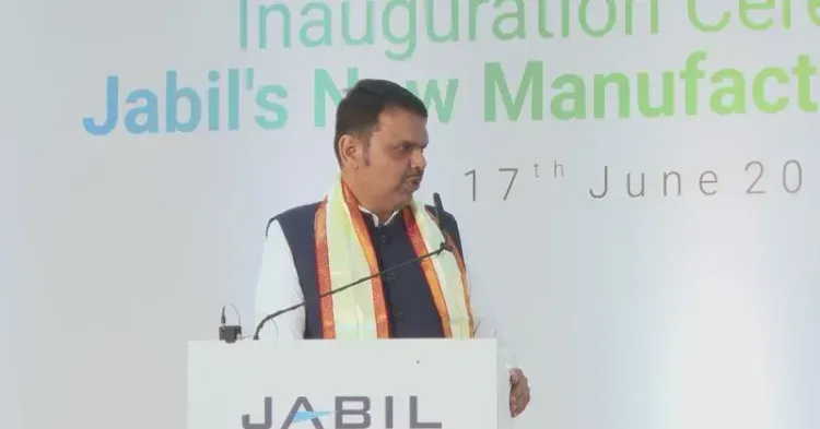 CM Fadnavis Inaugurates Jabil's New Manufacturing Facility in Maharashtra