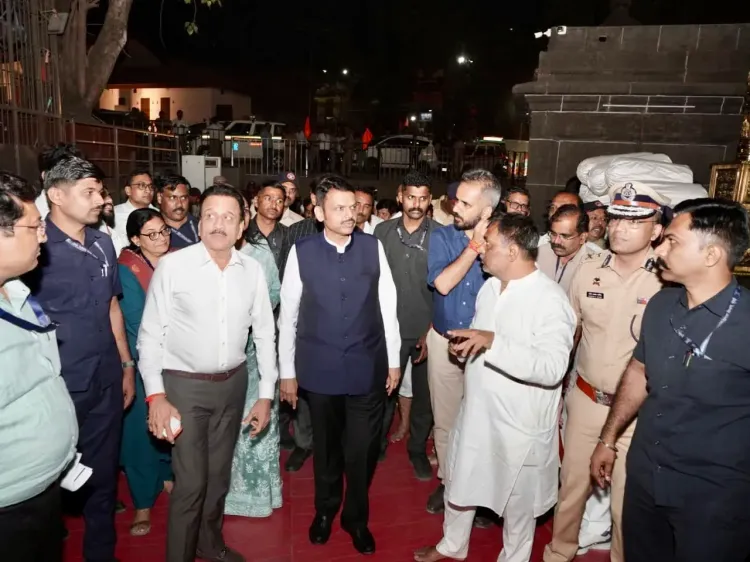 CM Fadnavis inspects Nashik Kumbh 2027 flag-hoisting prep