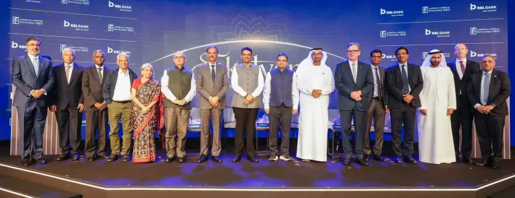 CM Fadnavis joins RBL Bank-Emirates NBD strategic milestone event