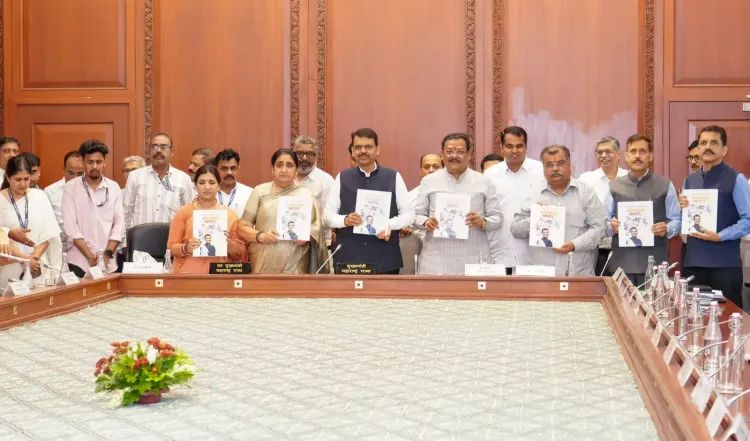 CM Fadnavis launches 'Aarogyadayi Maharashtra' coffee table book in Mumbai