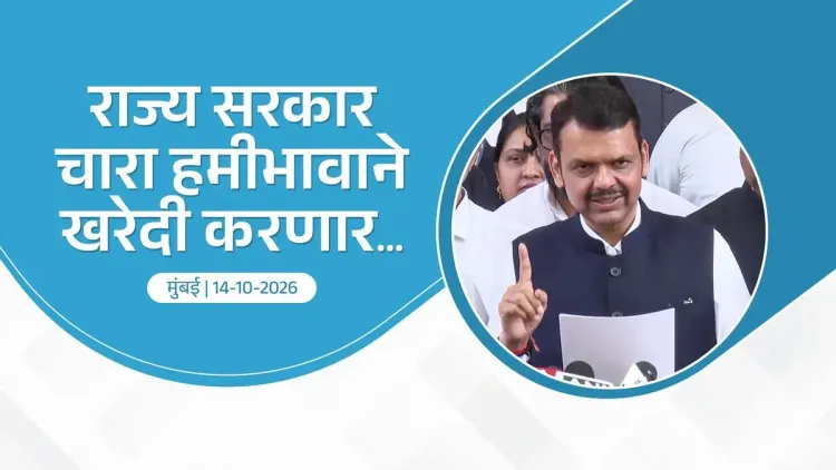 CM Fadnavis: Maharashtra to buy all fodder crops at guaranteed price