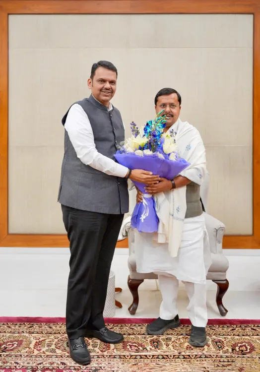 CM Fadnavis Meets BJP National President Nitin Nabin in Delhi
