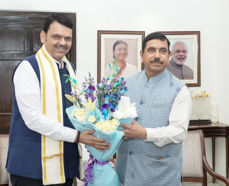 CM Fadnavis Meets Union Minister Joshi, Secures 51% PM-KUSUM Funds for Maharashtra